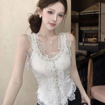 Bodycon Sexy Lace-knit Camisole