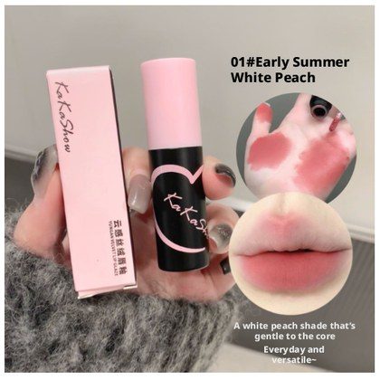 Cloud Velvet Lip Glaze-Early Summer White Peach-1