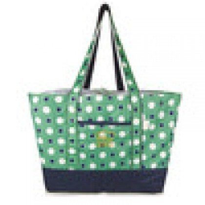 Large Supermarket Shopping Bag Eco Grocery Shoulder Bag Tote Foldable Reusable AF5759-green Point-700219