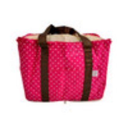 Large Supermarket Shopping Bag Eco Grocery Shoulder Bag Tote Foldable Reusable Red Point