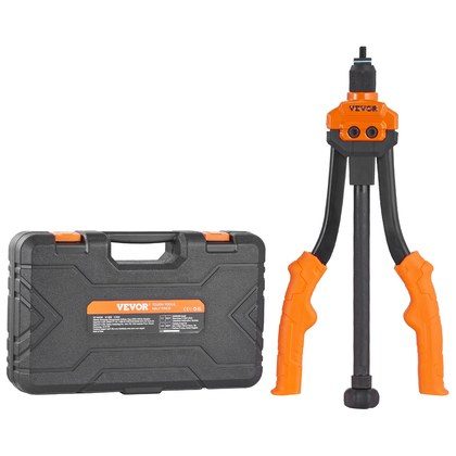 Rivet Nut Tool, 14 In Rivnut Tool Kit With 7 PCS Metric And SAE Mandrels, 70 PCS Assorted Rivet Nuts, 10-24, 1/4-20, M6, 5/16-18, M8, 3/8-16, M10, W…