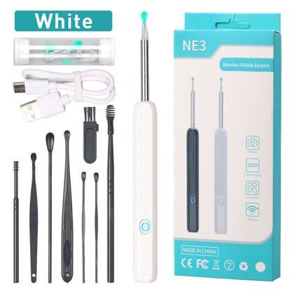 Wireless Earwax Removal Cleaning Kit With Camera And Light  DE