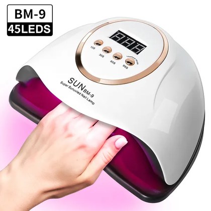 UV LED Nail Lamp,280W Nail Curing Lamps For Gel Polish With Automatic Sensor 4 Timer Setting,Led Nail Dryer, Professional Nail Art Drying Tools For …