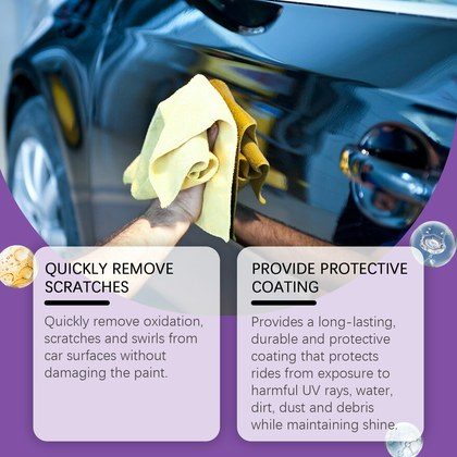 Car Scratch Care Liquid, Paint Scratch Maintenance, Daily Gloss Polish & Renovation Agent