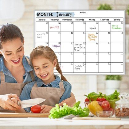 Magnetic Fridge Memo Board, Easy To Erase And Reusable, Strong Magnet, Creating A Cozy Corner At Home