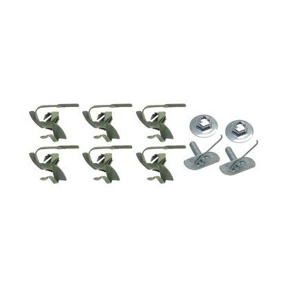 Upper Tailgate Molding Clip Set For Chevrolet 1969-1972 C10 Pickup Base Trucks