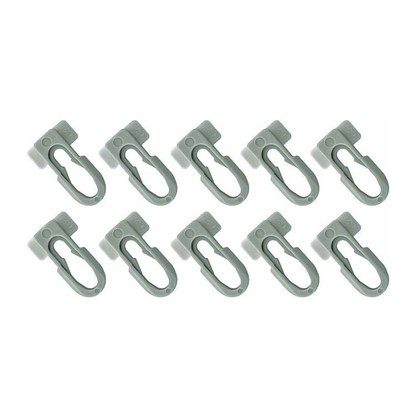 For 1969-1972 C25  C2500 Pickup Base 10-pc Paint Divider Cab Molding Clip Set