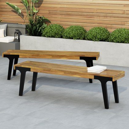 BENCH  SET OF 2