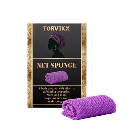 Exfoliating Reticular Sponge