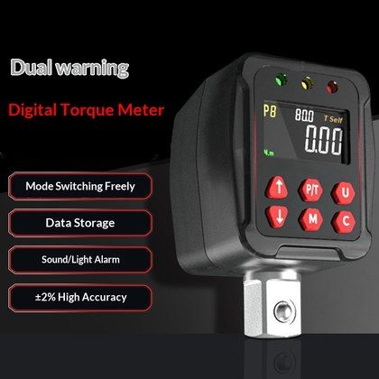 Digital Torque Extension Bar Wrench