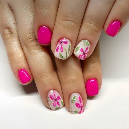 Short Shiny Minimalist Square False Nails For Summer Wear