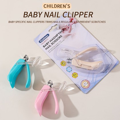 Plastic  Baby Magnifying Nail Clippers