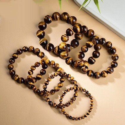 Natural Tiger Eye Stone Bracelet