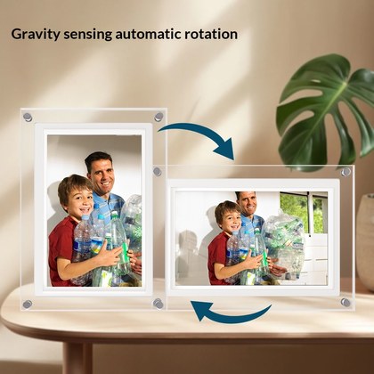 Acrylic Digital Photo Frame Electronic