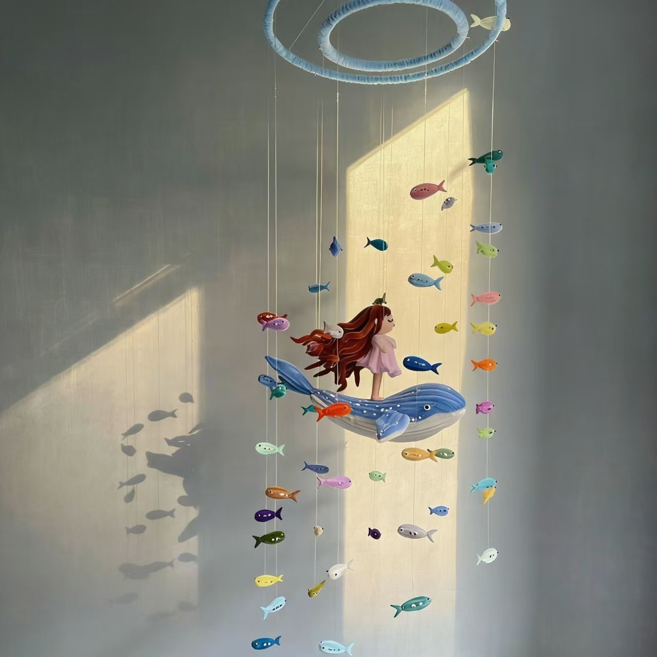 Marine Fish Wind Chime Hanging Ornament Kit