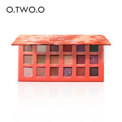 Beauty 18 Color Eye Shadow Plate Pearl Glitter Powder High Gloss Matte Multi Color Eye Shadow Plate Color Makeup