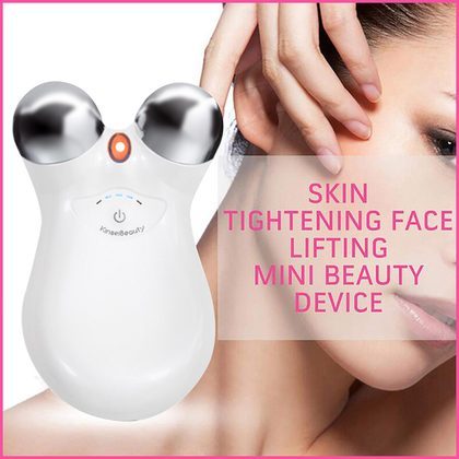 Face Micro Current Household Beauty Instrument Micro Current Second-Generation Beauty Instrument Roller Instrument 3D Lifting And Tightening Facial B
