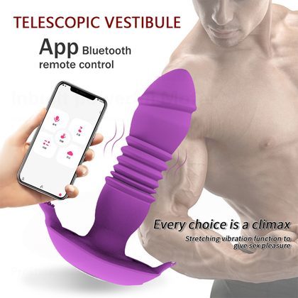 Retractable Female Wear Double Motor a Generation Vibrating Couples Remote Control Sex Jumpers