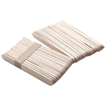Waxing Wax Stick Ice Cream Stick Mask Stick 15cm Long A Whole Box Of 100 Pieces