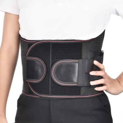HailiCare Self-Heating Belt Lumbar Disc Herniation Magnetic Therapy Massage Widening Steel Plate Orthopedic Belt