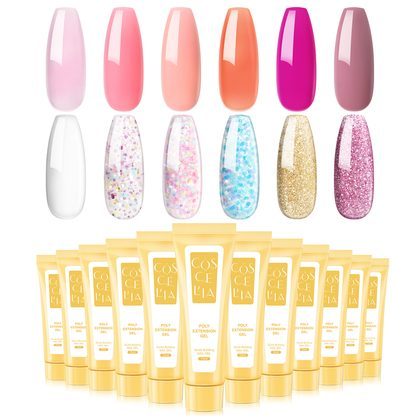 Spot Manicure Crystal Extension Glue Fast Painless Ice Transparent Pearl Sequins Nail Extension Phototherapy Glue