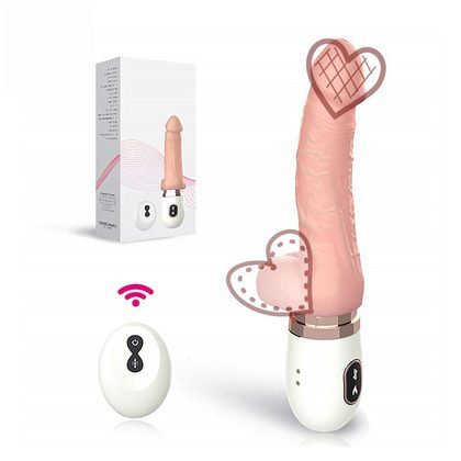 Fire Whirlwind Gun Machine Simulation Phallus Heating Telescopic Gun Machine Female Masturbation Vibration Av Stick Wireless Remote Control Gun Machi
