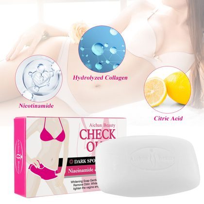 Handmade Soap Triangle Moisturizing Brightening Pink 40g Handmade Soap Whitening Soap