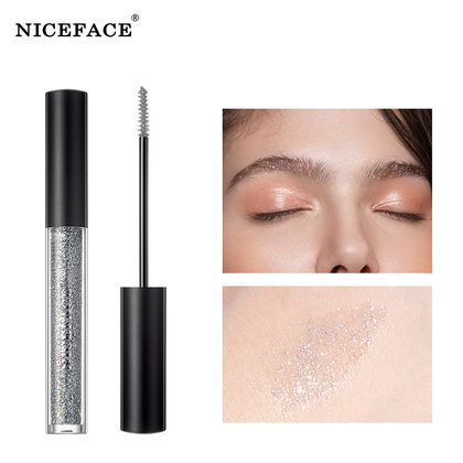 Niceface New Fine Glitter Eyebrow Dyeing Liquid Waterproof And Sweatproof Does Not Take Off Makeup Eyebrow Dyeing Cream