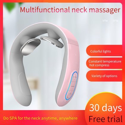 Cervical Spine Massager Cervical Spine Massager Neck Vibration Neck Protection Device Shoulder And Neck Heating Cross-Border Excellent Products