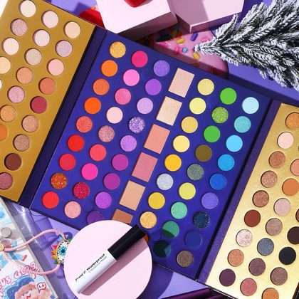 UCANBE 114 color magic eye shadow earth color eye shadow repair blush highlight multi effect makeup