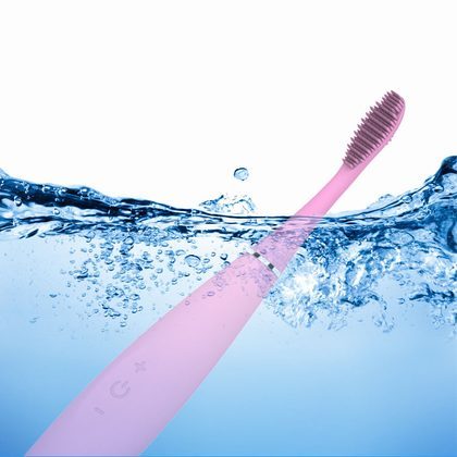 MCMELLCAO Electric Silicone Toothbrush Rechargeable Toothbrush Sonic Tooth Cleaner