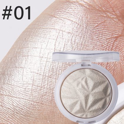 Makeup Monochromatic Diamond Polarized Highlight Powder Long-lasting Brightening, Fixing and Repairing Highlight Powder