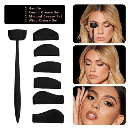 Lazy Eye Shadow Stamp Fixer Crease Line Kit 6 in 1 Eye Shadow Stamp