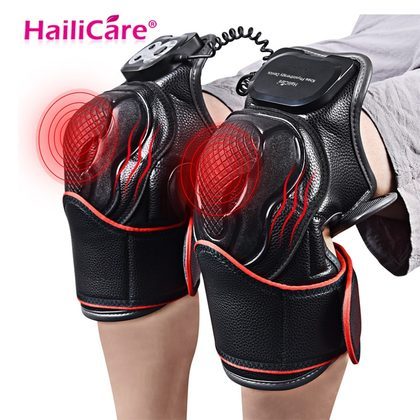 Knee Magnetic Vibration Heating Massager Joint Physiotherapy Massage Electric Massage Pain Relief Rehabilitation Equipment Care