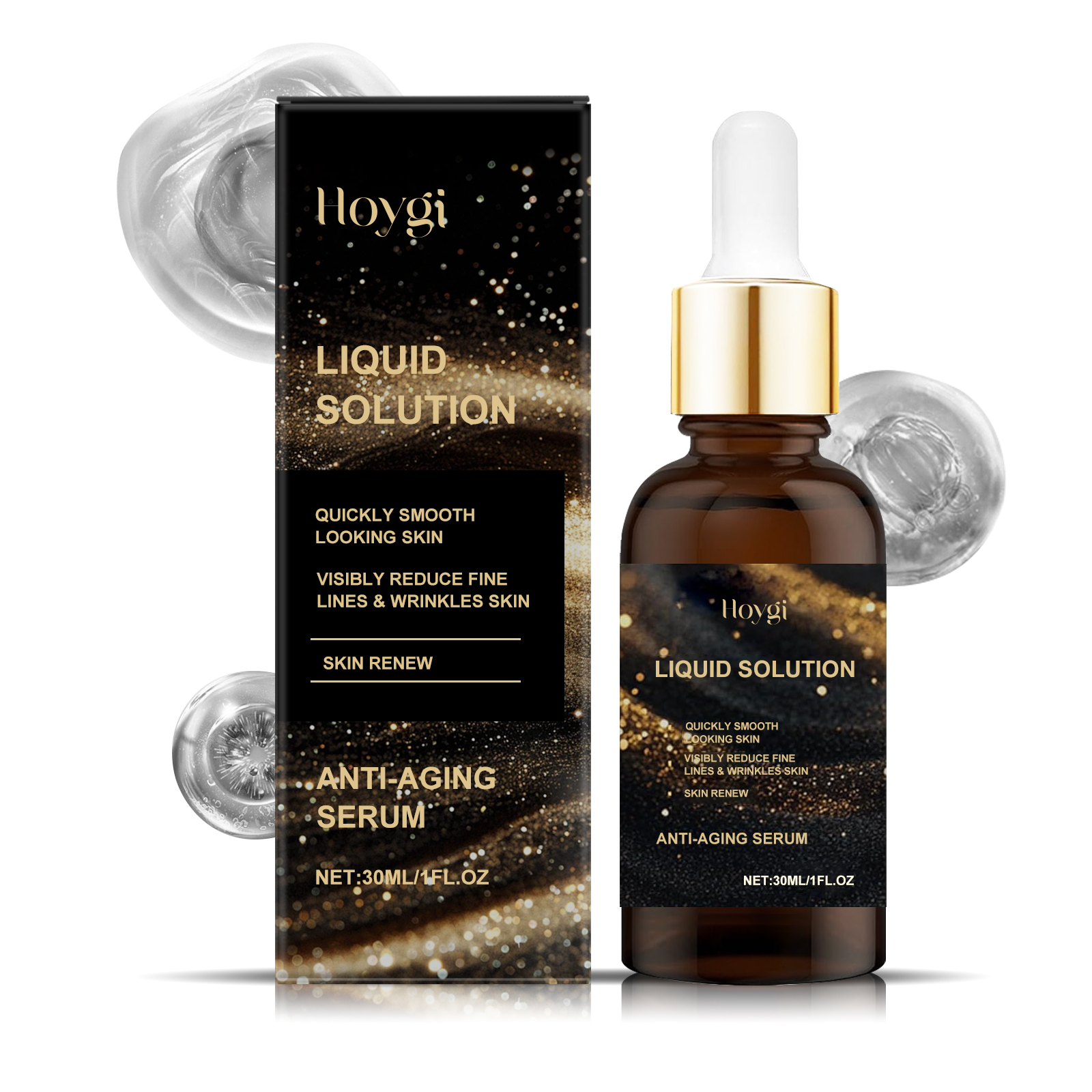 Hoygi Facial Firming Essence, A Skin Care Essence That Tightens The Face, Hydrates And Moisturizes, And Reduces Fine Lines
