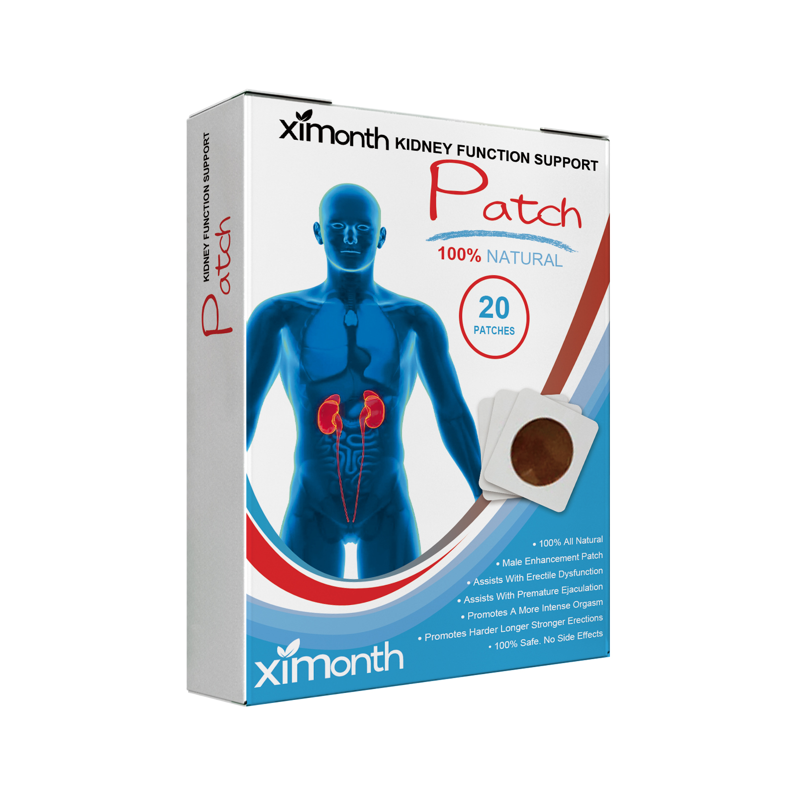Body Care Patch, Ease Back Pain And Discomfort Lock Yang Kidney Health Body Care Patch