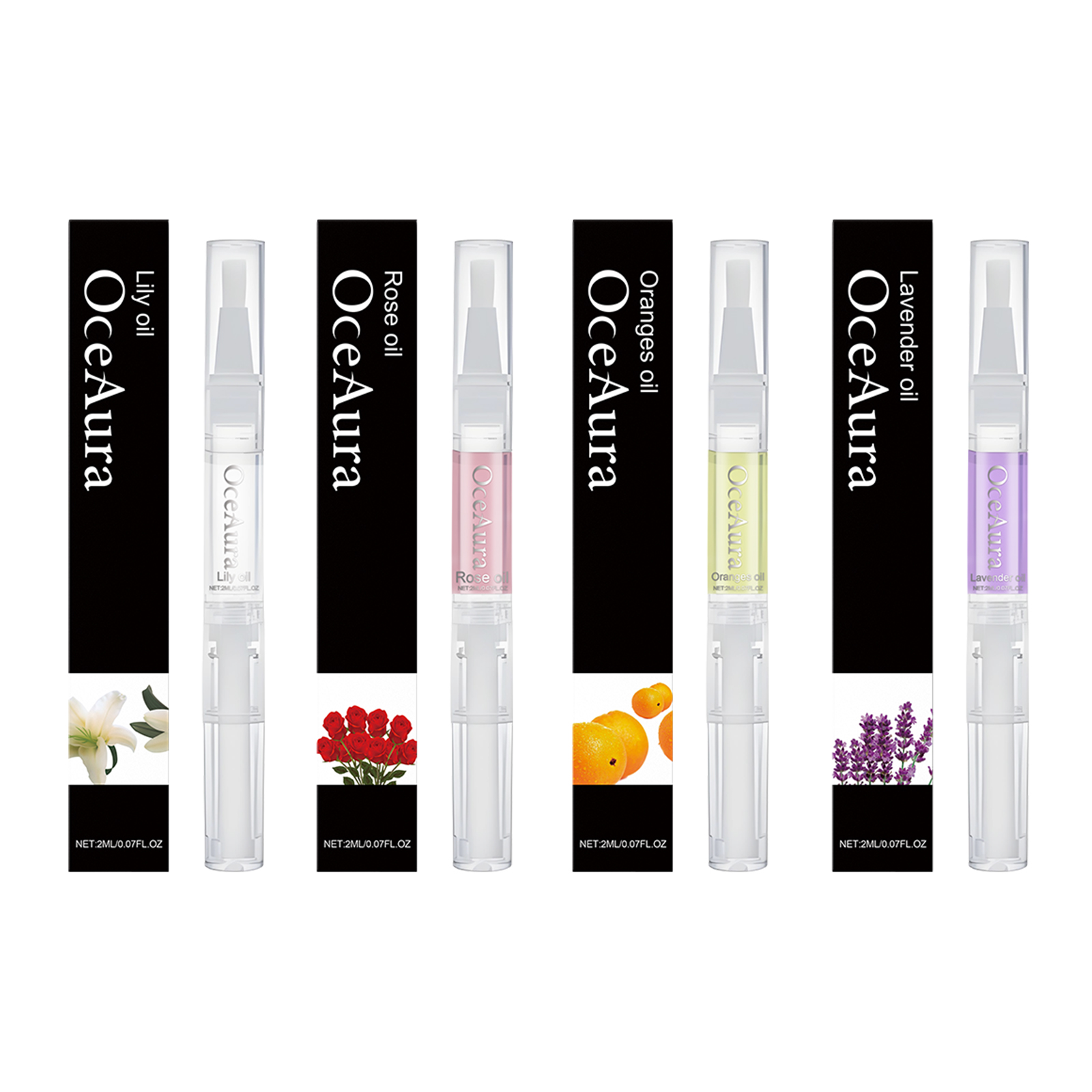 Oceaura Nail Care Nourishes Oil Pen, Moistens And Protects Nails And Nails With Anti-Dead Skin Barbs