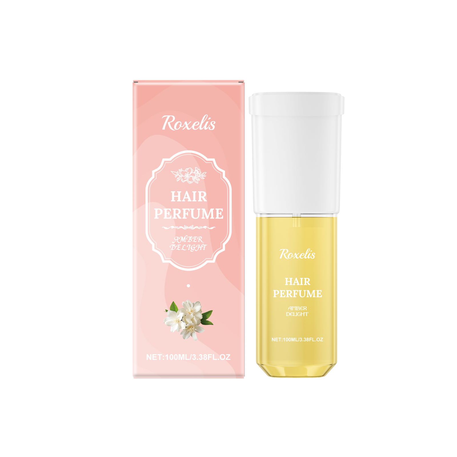 Women's Hair Flower Fragrance Perfume Spray Nourishing Hair Deep Hydrating Fresh Floral Fragrance Hair Perfume Spray