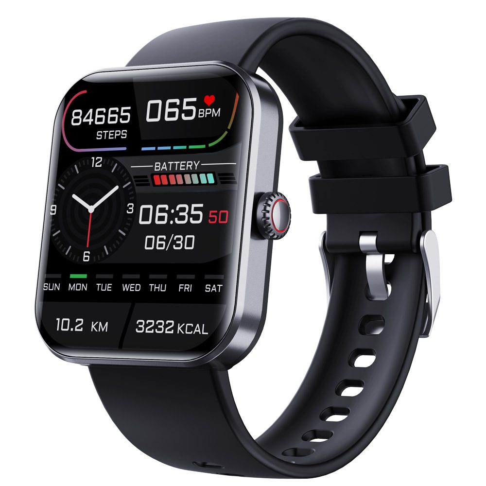 Smart Watch with Heart Rate, Blood Pressure, Body Temperature Monitoring, Sleep Tracking, Step Counter,